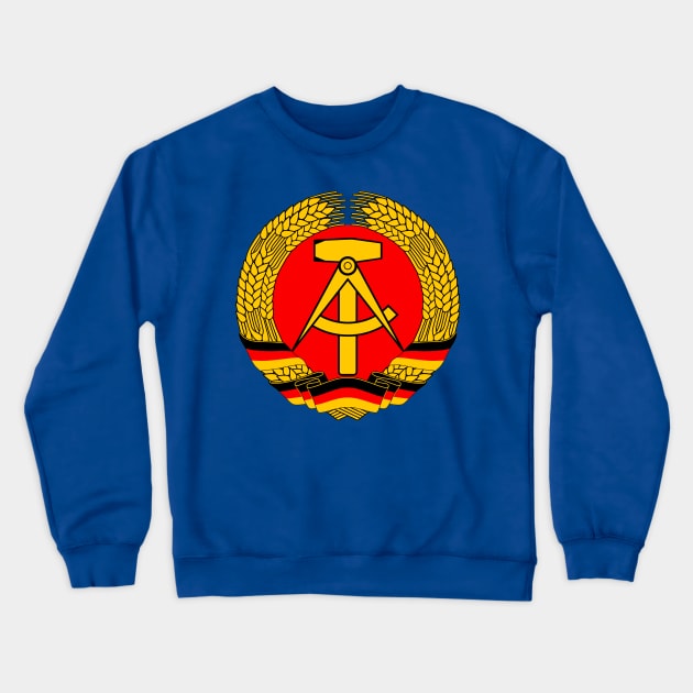 National Emblem of the GDR (1955-90) Crewneck Sweatshirt by truthtopower